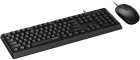 Teclado e Mouse com Fio Rapoo X130PRO (Ingles)