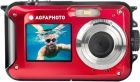 Camera Digital A Prova DAgua Agfaphoto DC6000B Realishot WP8000 24MP 16X Vermelho