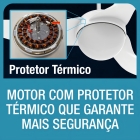 Ventilador Teto Aliseu Dunni Com Controle De Parede