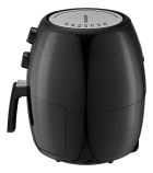Fritadeira AirFryer Elétrica Sem Óleo Panela 3,6 Litros 1400W Timer Preto 110V Agratto Supremma