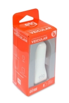 Carregador Veicular Elg CC1SE Anti-Chama 1X USB 1A - Branco