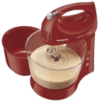 Batedeira Mondial Pratica B-45-R 3 Velocidades + Pulsar com 2 Tigelas - Vermelho 220V