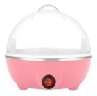 Cozedor De Ovos Portátil Elétrico Cozinha A Vapor Prático Cor ROSA
