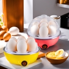 Cozedor De Ovos Portátil Elétrico Cozinha A Vapor Prático Cor ROSA