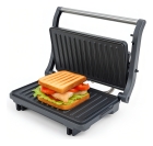 Grill E Sanduicheira Unitermi Press Grill Gourmet Ceramic Inox Tostex Preto 1000w