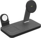 Carregador Sem Fio Magnetico Mophie Snap+ Multi-Device Travel Charger - Preto