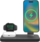 Carregador Sem Fio Magnetico Mophie Snap+ Multi-Device Travel Charger - Preto