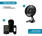 Ventilador De Mesa e parede 2 em 1 Wap Flow Turbo + Controle Remoto Beltempo Compatível Com Alexa