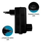 Ventilador De Mesa e parede 2 em 1 Wap Flow Turbo + Controle Remoto Beltempo Compatível Com Alexa