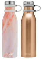 Kit Garrafa Termica Contigo Couture 591ML - Chardonnay/Rose Quartz