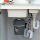 Triturador Alimentos Pia Insinkerator Evolution 100 Evo Silencioso Ecológico Cinza