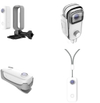 Camera Portatil Sjcam C100+ Mini Actioncam 2K/Wifi - White