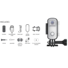 Camera Portatil Sjcam C100+ Mini Actioncam 2K/Wifi - White