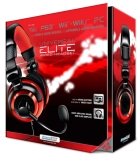 Headset Dreamgear Elite Cabo Universal Preto/Vermelho