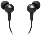 Fone de Ouvido JBL C100SI Jack 3.5MM com Microfone Preto