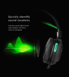 Fone Headset para Jogos Marvo Scorpion HG9012 com Microfone Preto/ Verde