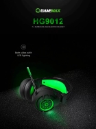 Fone Headset para Jogos Marvo Scorpion HG9012 com Microfone Preto/ Verde