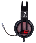 Fone Headset para Jogos Marvo Scorpion HG9028 USB Preto/Vermelho