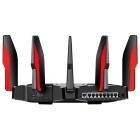 Roteador Wireless TP-Link Archer AX11000 Wi-Fi 6 Tri-Band Preto/Vermelho