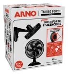 Ventilador Arno Turbo Force 2 Em 1 Mesa/parede Vf42 -