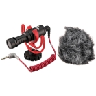 Microfone Rde Videomicro Compact On-Camera DC0703109 Preto/Vermelho