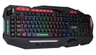 Teclado com Fio Gaming Marvo Scorpion KG760 Preto/Vermelho (Ingles)