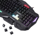 Teclado com Fio Gaming Marvo Scorpion KG760 Preto/Vermelho (Ingles)