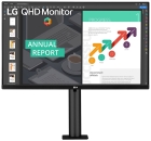 Monitor LG 27.0" 27QN880-B Quad-HD Ips/HDMI/75HZ com Suporte Ergonomico