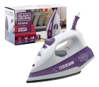 Ferro À Vapor Black E Decker 1200W Branco/Roxo FX1000