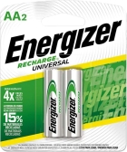 Pilha Energizer AA Recarregavel 2000MAH BP2 (2 Unidades)