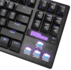 Teclado Gamer Elg FLKTM002 Flakes Power Hyper Power Mecanico USB Ingles