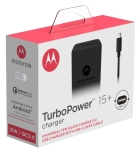 Carregador de Parede Motorola Turbo Power 15+ com Cabo USB-C (Argentina) SJ5975AM1-C