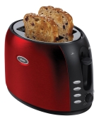 Torradeira Elétrica Bbkr De Aço Inox Vermelha Oster Cor Vermelho