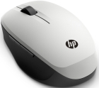 Mouse HP 300 Dual Mode 6CR72AA 3600DPI - Prata (Sem Fio - Bluetooth)
