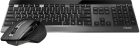 Teclado e Mouse Sem Fio Rapoo 9900M Bluetooth e 2.4G (Ingles)