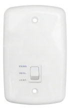 Ventilador de Teto Ventex Comercial Silencioso 3 Pás Preto 1.1m