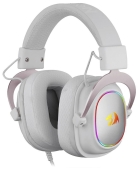 Headset Gaming Redragon Zeus-X H510W-RGB - Branco (com Fio)