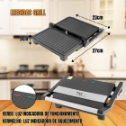 Sanduicheira Grill Misteira Elétrica Omeleteira Multifuncional Aço Inox Chapa Antiaderente A5 Austin