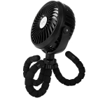 Ventilador Portatil Flexivel Amacool B085L71L9R USB - Preto