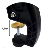 Cilindro Manual Mirella Massas Pastéis Pães 28cm Malta