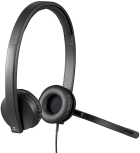 Headset Stereo Logitech H570E 981-000574 USB - Preto