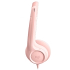 Fone de Ouvido Logitech H390 para PC 981-001280 Rosado