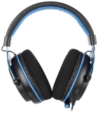 Fone Headset Gamer Sades Mpower com Fio PC/ PS4/ Switch/ Xbox Preto/ Azul