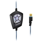 Fone Headset Gamer Sades Spellond Pro Audio BY Bongiovi DPS - Preto/Azul