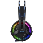 Fone Headset Gamer Sades Diablo com Fio Preto