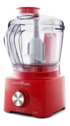 Processador compacto BMP900 Trubo 250w vermelho Britânia
