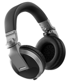 Fone de Ouvido Pioneer DJ HDJ-X5 com Fio Prata