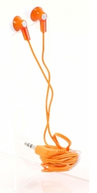 Fone de ouvido Panasonic Ergofit Sem MicroFone de ouvido RP-HJE125PPD Laranja