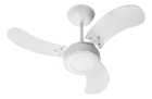 Ventilador De Teto New Led 3 Pás Branco Venti Delta Diâmetro 93 cm