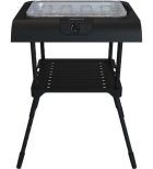 Churrasqueira Elétrica Agratto Mr. Cheff Achp01n-01 Com Pedestal Preta